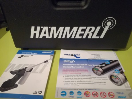 Hola a todos.
Para dar paso a otra pistola, pongo a la venta mi Hammerli ap 20 pro. La compré a finales 10