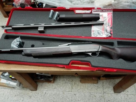 Hola a todos, estaba pensando en comprar el combo sx3 de winchester, con cañón estriado y cañón liso, 110