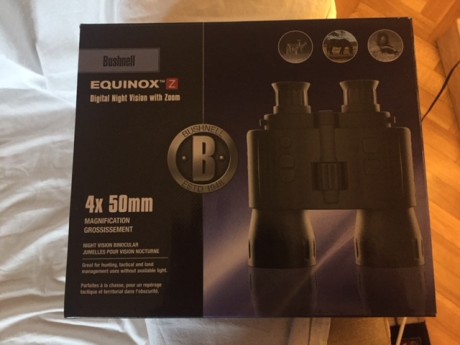 Prismáticos bushnell equinox z 4 x 50 En perfecto estado, se pueden ver y probar impecables en perfecto 01