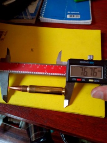 Buenas tardes, compañeros. Estoy recargando el 7,62x54R y el 8x57 por primera vez con puntas Sierra Prohunter 21
