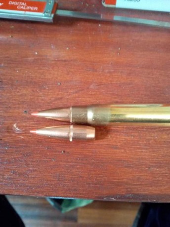 Buenas tardes, compañeros. Estoy recargando el 7,62x54R y el 8x57 por primera vez con puntas Sierra Prohunter 20