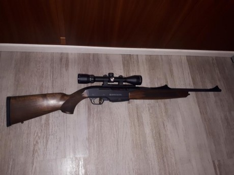 rifle bergara b15 semiautomatico 300wm.solo un año.esta perfecto como si saliera de la armería.solo una 02