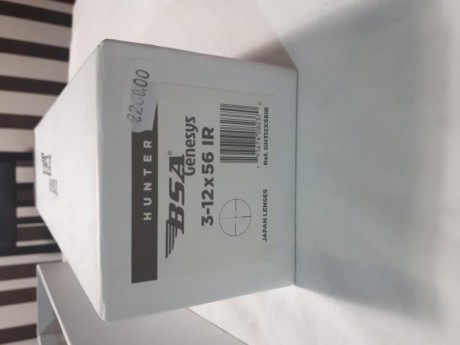 vendo visor NUEVO perfecto para esperas nocturnas marca BSA 3-12x56 IR con punto rojo de 6 intensidades 00