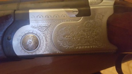 Vendo beretta 686 special trap , cañones ventilados de 75cm de 1 y 2 estrellas , banda alta de 3cm , en 00