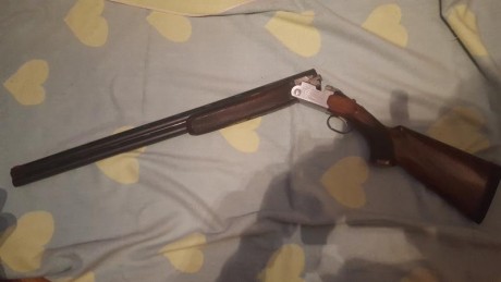 Vendo beretta 686 special trap , cañones ventilados de 75cm de 1 y 2 estrellas , banda alta de 3cm , en 10