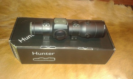    Buenas noches

Un buen amigo me pide que le anuncie este visor:

Aimpoint modelo H34S. Comprado nuevo 00