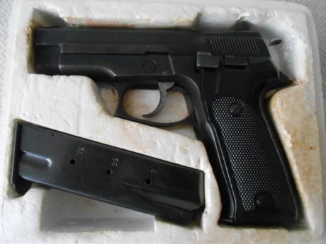 Arma en perfecto estado y pocos disparos. Zona de Valencia.
Licencia guiada tipo A. Dos cargadores de 01