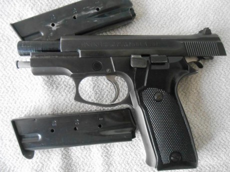 Arma en perfecto estado y pocos disparos. Zona de Valencia.
Licencia guiada tipo A. Dos cargadores de 00