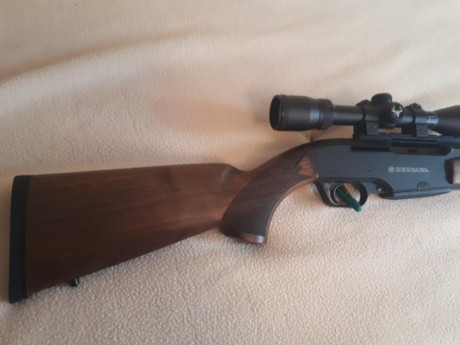 rifle bergara b15 semiautomatico 300wm.solo un año.esta perfecto como si saliera de la armería.solo una 10