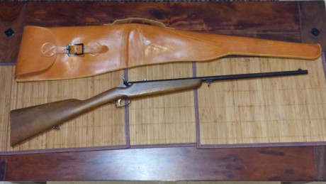 Buenas.
Vendo está carabina en estado de tiro marca Shull en cal 22, es monotiro y con extracción manual 02