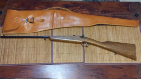 Buenas.
Vendo está carabina en estado de tiro marca Shull en cal 22, es monotiro y con extracción manual 01