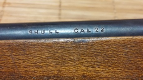 Buenas.
Vendo está carabina en estado de tiro marca Shull en cal 22, es monotiro y con extracción manual 00