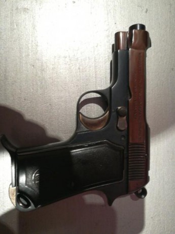 Vendo beretta 1934 del año 1936 con certificado de Anarma ,calibre nueve corto totalmente original posiblemente 02