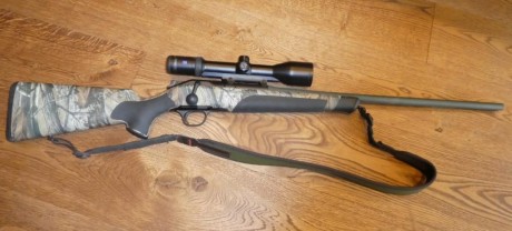 Rifle Blaser R8 professional 300 Win. Mag. (camo), culata sintética de camuflaje e inseciones de goma, 02