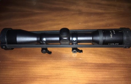 Visor KAHLES Helia CT 3-9x42 modelo L con retícula plex en 2 plano. Visor de caza con tubo de 1  (25,4mm), 00