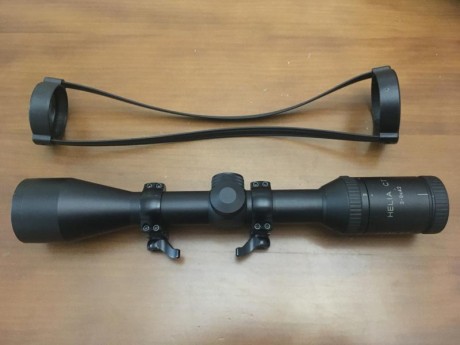 Visor KAHLES Helia CT 3-9x42 modelo L con retícula plex en 2 plano. Visor de caza con tubo de 1  (25,4mm), 11