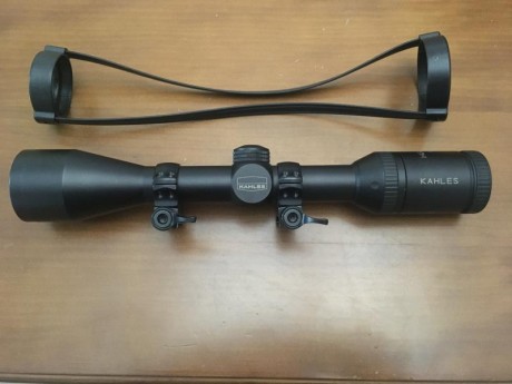 Visor KAHLES Helia CT 3-9x42 modelo L con retícula plex en 2 plano. Visor de caza con tubo de 1  (25,4mm), 10