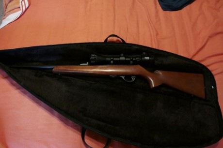 Pues eso, que vendo mi carabina Remington 597 22lr. Está en muy buen estado y lleva colocada un visor 02