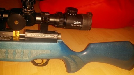 Carabina aire cometa lynx mk2 EN VENTA, 480 con visor zos, funda, bipode, cargador y balines. gracias
Rebaja 10