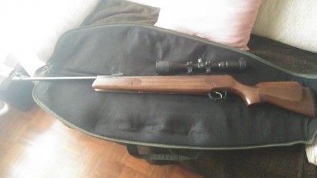 Hola.
Vendo hatsan 135 vortex
Calibre 5.5
Todo el conjunto carabina, visor y funda.
El visor es un leapers 01
