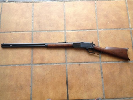 VENDO Winchester 1876, original, restaurado íntegramente por lo que su estado general es IMPECABLE. Por 01