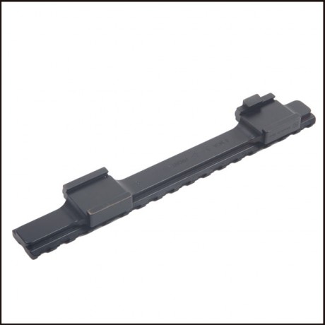 Hola a todos.  Ante mi ignorancia en el tema me encuentro con que tengo claramente un rifle con base delantera 20