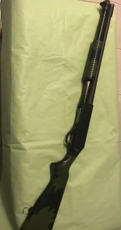 Fabarm brescia 12 camuflaje.
Vendo Fabarm Brescia de corredera / trombón, calibre 12-70 y 12-76 magnum, 01
