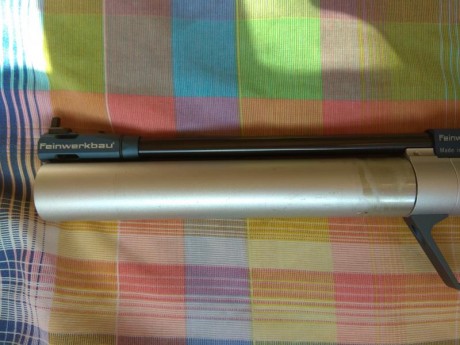 FEINWERKBAU P44 

Pistola para tiro de precisión de aire comprimido tipo PCP... precisa,fiable,vamos..de 31