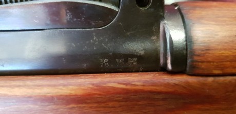 Hola compañeros acabo de adquirir  este fusil y la verdad es que lleva gran cantidad de marcajes lo cuales 10