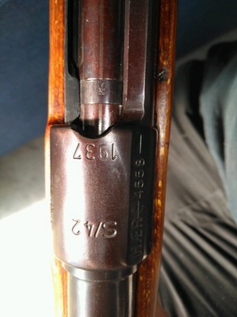 Hola compañeros acabo de adquirir  este fusil y la verdad es que lleva gran cantidad de marcajes lo cuales 40