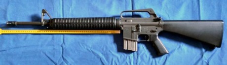 Buenas tardes, pues al final he decidido vender el Colt AR15 A2 SPORTERII en calibre .222Rem., he efectuado 01