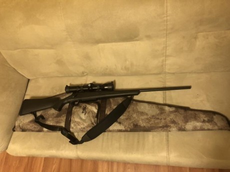 Se vende rifle completamente nuevo, no ha sido usado. Solo ha disparado dos balas cuando lo pusieron a 10