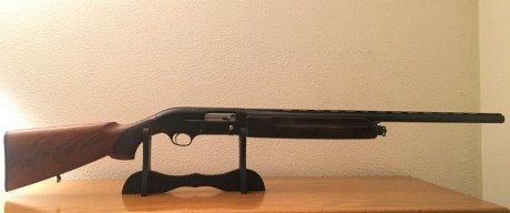 Vendo escopeta semiautomática marca  BERETTA  mod. A 301
 66 de largo de  cañón y de 4 estrellas. Anima 02