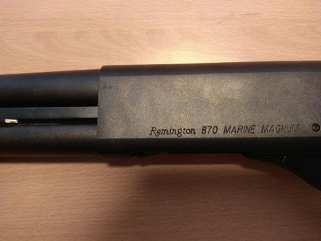 Hola, vendo Remington 870 Marine Magnum XCS por 700€ en mano o 750 si hay que enviar dentro de la península. 11