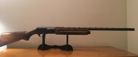 Vendo escopeta  BROWNING  semiautomàtica en  buen estado y pocos tiros. 
Modelo: 2000 (gases) Choques 02