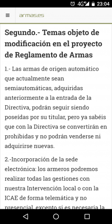 Me surge una duda 
Cuando dice en el nuevo reglamento que las armas que en su origen eran automáticas 20