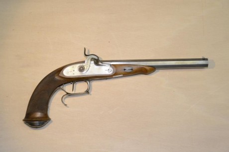 Vendo pistola Le Page Cal. 44 de Pedersoli, con pocos disparos, en muy buen estado con pequeñas señales 02