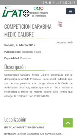 Me gustaría si alguien conoce la normativa calibre y demas de la carabina medio calibre 
Solo lo he visto 01