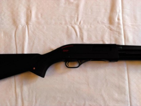 VENDIDA
Escopeta de corredera Winchester Sxp Defender.
Calibre 12/76, Capacidad 5+1, Longitud Cañon 47cm, 02