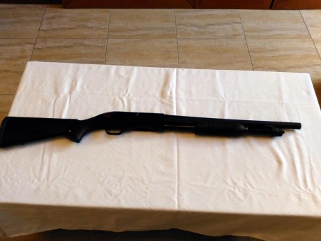 VENDIDA
Escopeta de corredera Winchester Sxp Defender.
Calibre 12/76, Capacidad 5+1, Longitud Cañon 47cm, 01