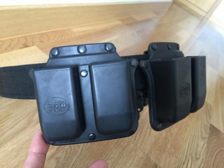Glock17 3GEN con muy poco uso. Conjunto alza y ounto de mira LPA, toma del cargador y palanca de retenida 10