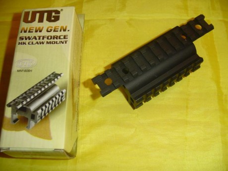 Conjunto de accesorios para tunear rifle cetme. esta compuesto por:
- Culata tipo M4 de 5 posiciones con 01