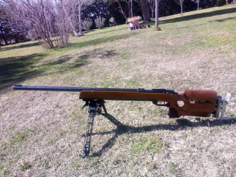 Se vende por tener demasiados cacharros sin usar, Anschutz Super Match 1813, cañón seleccionado.
Excelentes 10