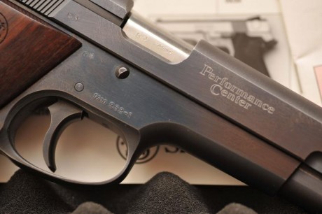 Se vende pistola 9mm S&W 952 Performance Center de 5" precisión y fiabilidad perfectas.
Estado 11