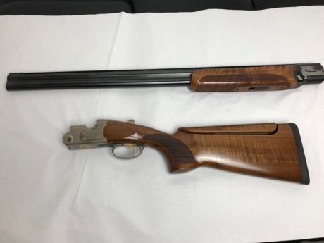 Hola muy buenas, vendo Beretta 686 E Trap cal.12 cañón 76cm 1* y 2*,con culata regulable original y sin 00