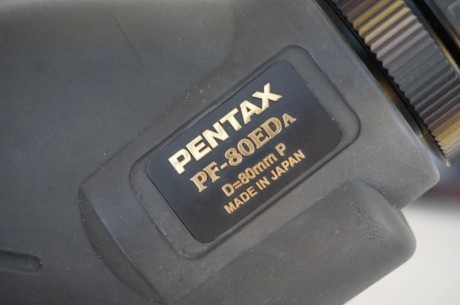 Vendo telescopio  PENTAX PF-80 EDA . 
Lleva visor  PENTAX Zoom Eyepiece 8-24 mm .

En sus cajas de origen. 12