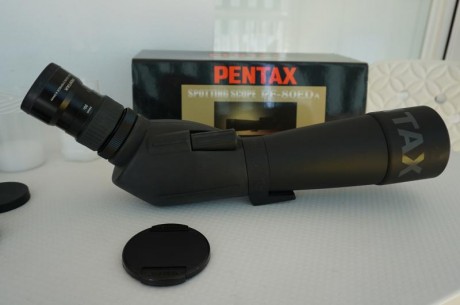 Vendo telescopio  PENTAX PF-80 EDA . 
Lleva visor  PENTAX Zoom Eyepiece 8-24 mm .

En sus cajas de origen. 21