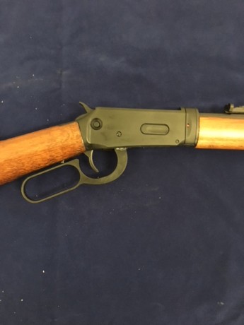 Vendo carabina Walther Lever Action CO2, cal 4,5
La carabina está impecable, comprada por capricho, funciona 02