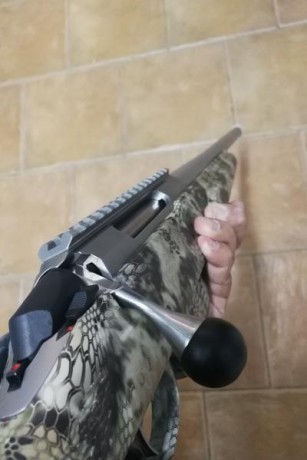 Cambio rifle Tikka T3 Super Varmint, en acero inox, con rail superior Weaver, cargador de 5 cartuchos 00