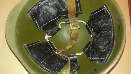 Vendo casco ruso o sovietico Ssh-40 de Segunda Guerra Mundial,completo,precio 50 euros 02